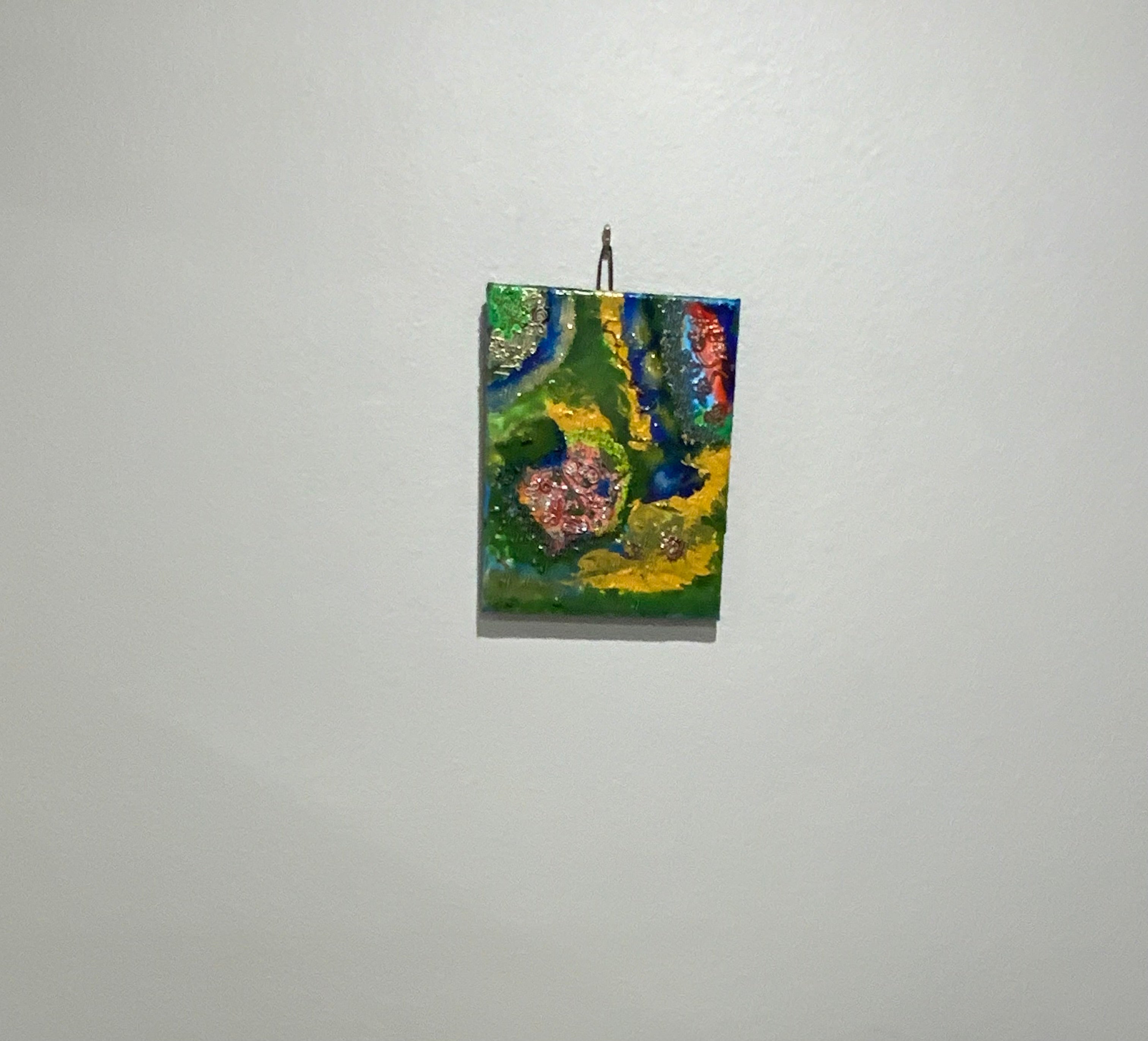 Mixed media wall art